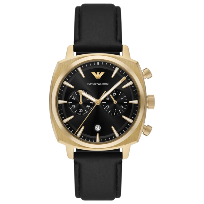 Relógio Emporio Armani Carlo Cronógrafo - AR11690B1 P1PX Preto 1