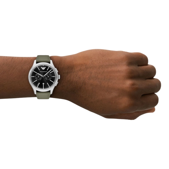 Relógio Emporio Armani Dario Cronógrafo - AR11693B1 P1EX Preto 2