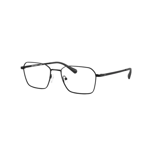 Óculos de Grau Armani Exchange 0AX1079 6000 53 Metal Preto Fosco