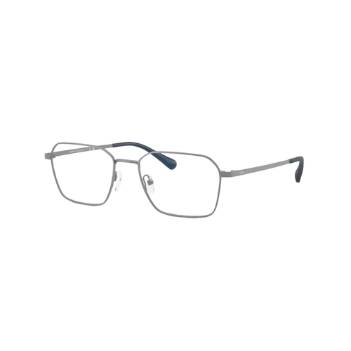 Óculos de Grau Armani Exchange 0AX1079 6003 53 Metal Chumbo Fosco