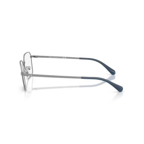 Óculos de Grau Armani Exchange 0AX1079 6003 53 Metal Chumbo Fosco