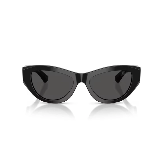 Óculos de Sol Burberry 0BE4502 30018753 Acetato Preto com lentes na cor Cinza Escuro 2