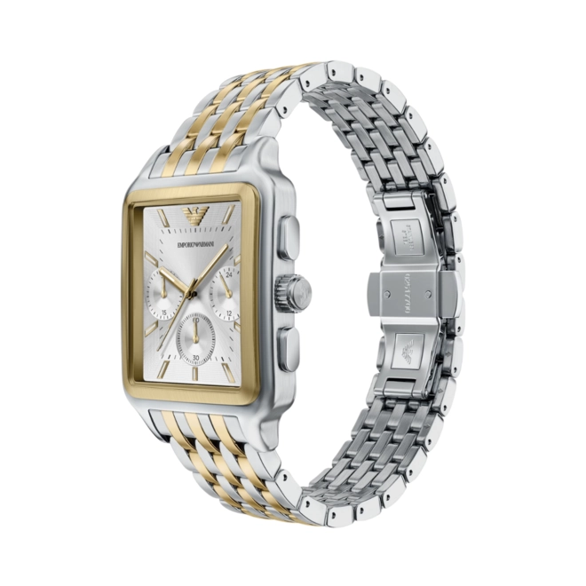 Relógio Emporio Armani Diego Cronógrafo - AR11752B1 S1SK Bicolor 3