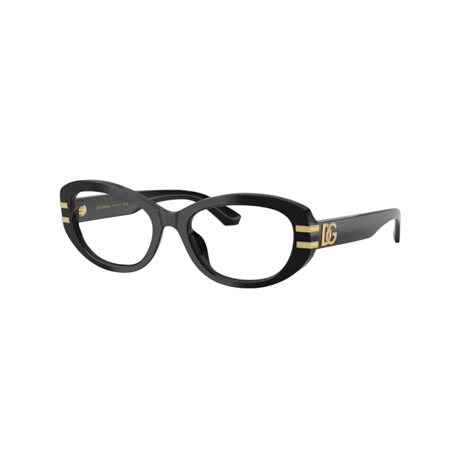 Óculos de Grau Dolce & Gabbana 0DG3455 501 54 Acetato Preto 1