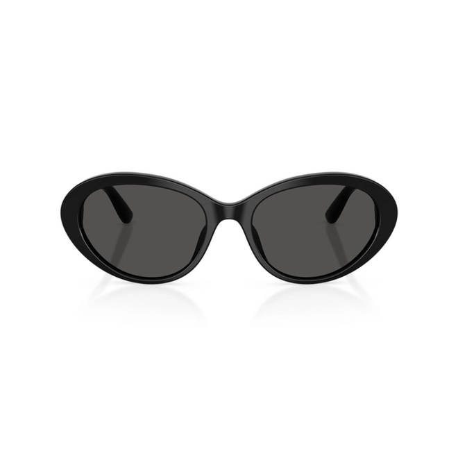Óculos de Sol Dolce & Gabbana 0DG4570 501/8753 Acetato Preto com lentes na cor Cinza Escuro 2