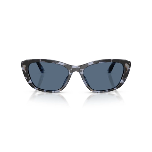 Óculos de Sol Dolce & Gabbana 0DG4571 34438056 Acetato Marrom e Azul Mesclado com lentes na cor Azul