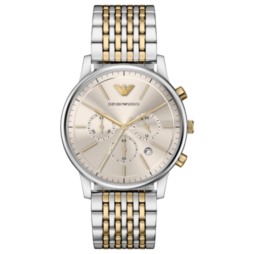 Relógio Emporio Armani Minimalist Cronógrafo - AR11773B1 I1SK Bicolor