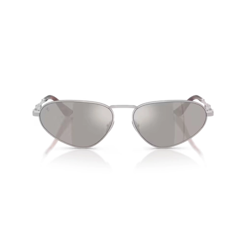Óculos de Sol Ferrari 0FH1038 103/6G59 Metal Prata com lentes na cor Cinza Espelhado