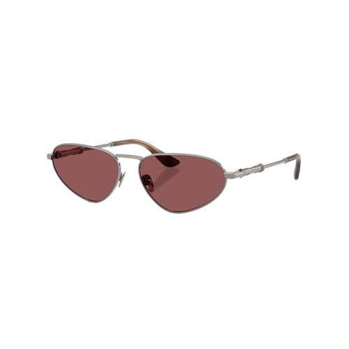 Óculos de Sol Ferrari 0FH1038 104/1E59 Metal Cinza com lentes na cor Vermelho