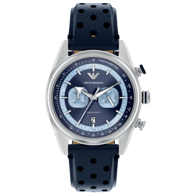 Relógio Emporio Armani Racer Cronógrafo - AR11781B1 D1DX Azul 1