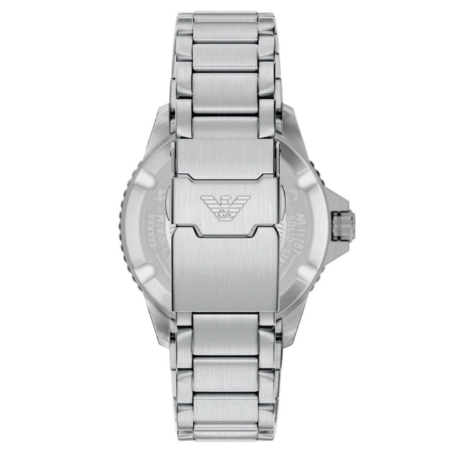 Relógio Emporio Armani World Explorer Solar - AR11787B1 P1SX Prata 4