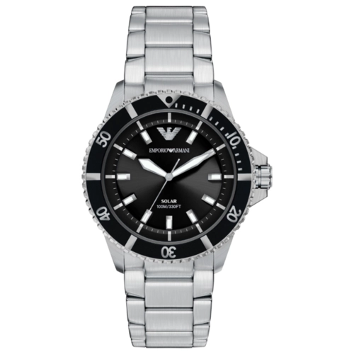 Relógio Emporio Armani World Explorer Solar - AR11787B1 P1SX Prata