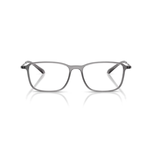 Óculos de Grau Giorgio Armani 0AR7294U 6489 55 Acetato Cinza Transparente
