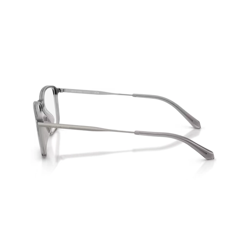 Óculos de Grau Giorgio Armani 0AR7294U 6489 55 Acetato Cinza Transparente