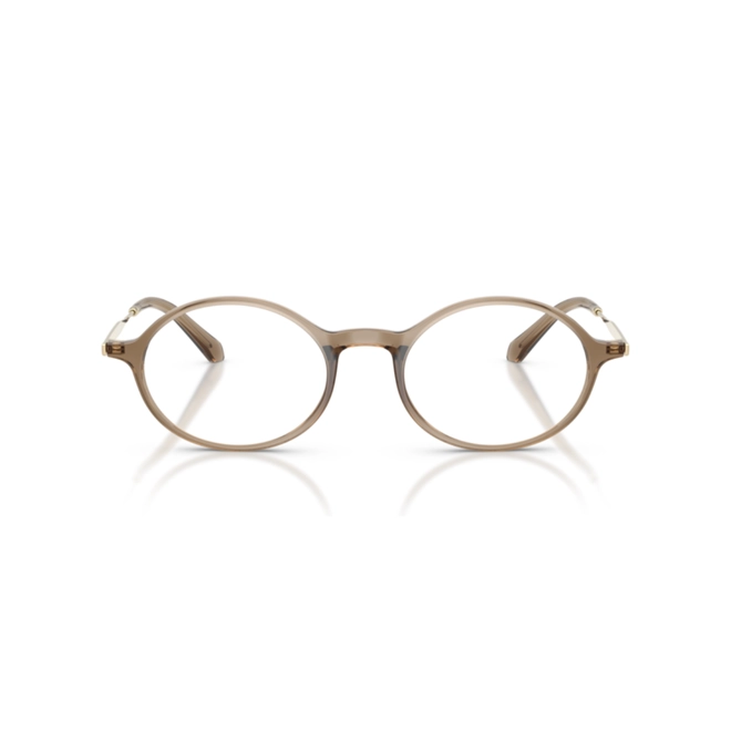Óculos de Grau Giorgio Armani 0AR7295U 6483 52 Acetato Verde Transparente 2