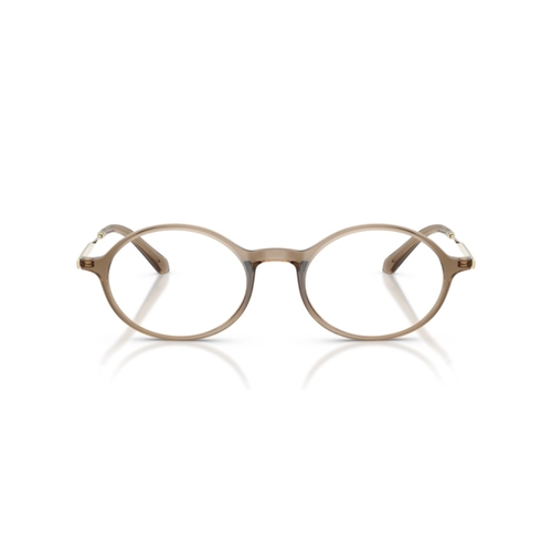 Óculos de Grau Giorgio Armani 0AR7295U 6483 52 Acetato Verde Transparente