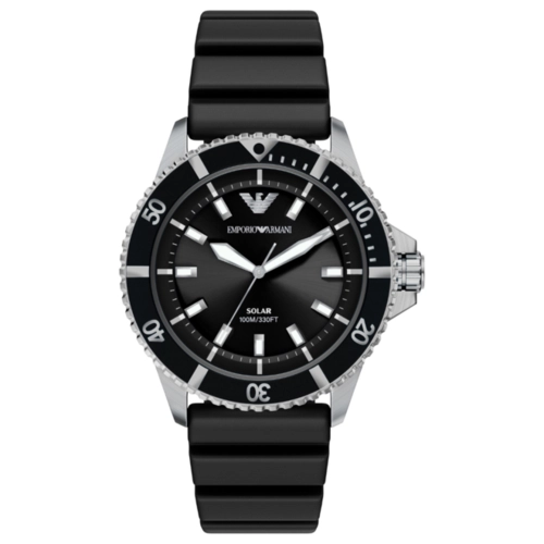 Relógio Emporio Armani World Explorer Solar - AR11788B1 P1PX Preto