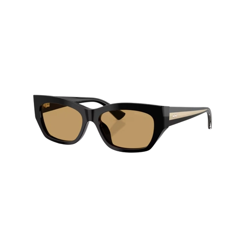 Óculos de Sol Jimmy Choo 0JC5071BU 50007354 Acetato Preto com lentes na cor Marrom