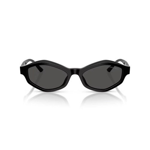 Óculos de Sol Jimmy Choo 0JC5077U 50008752 Acetato Preto com lentes na cor Cinza