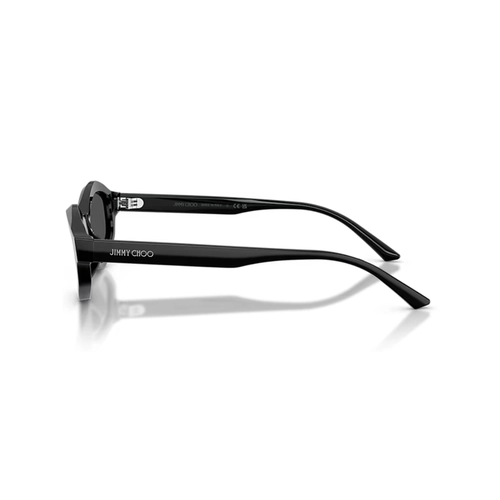 Óculos de Sol Jimmy Choo 0JC5077U 50008752 Acetato Preto com lentes na cor Cinza