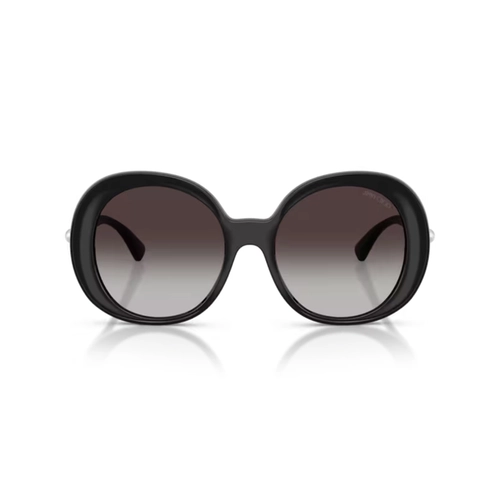 Óculos de Sol Jimmy Choo 0JC6004HU 50008G53 Acetato Preto com lentes na cor Cinza Degradê