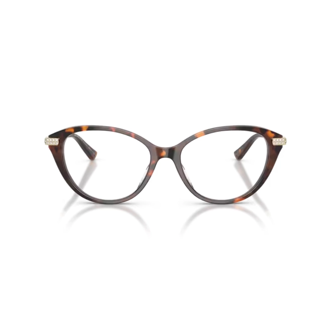 Óculos de Grau Michael Kors 0MK4207BU 4031 53 Acetato Marrom Mesclado 2