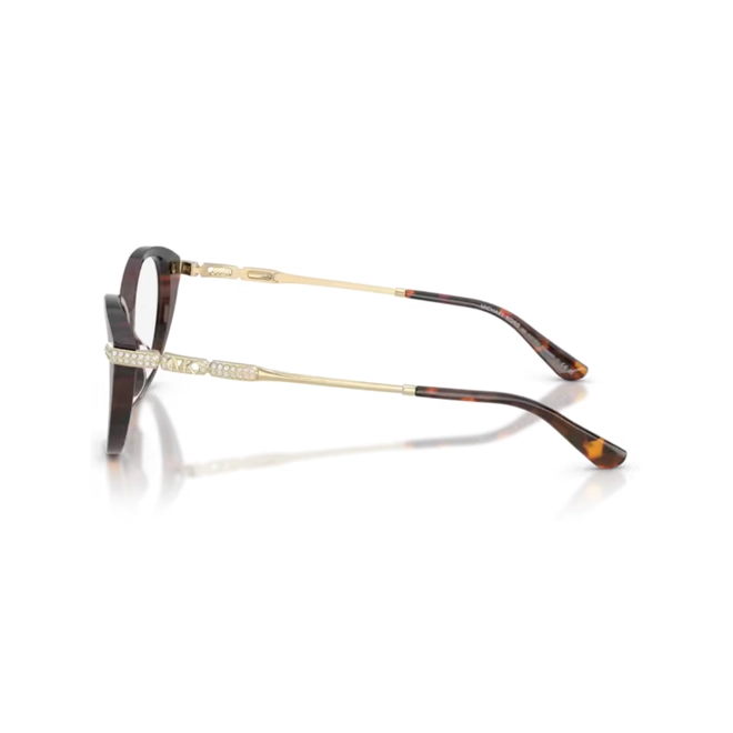 Óculos de Grau Michael Kors 0MK4207BU 4031 53 Acetato Marrom Mesclado 3