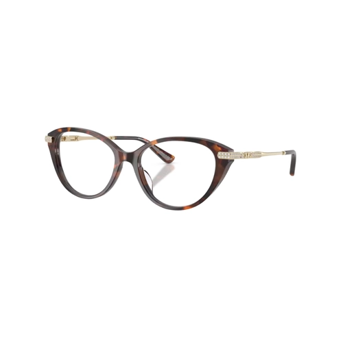 Óculos de Grau Michael Kors 0MK4207BU 4031 53 Acetato Marrom Mesclado