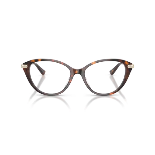Óculos de Grau Michael Kors 0MK4207BU 4031 53 Acetato Marrom Mesclado
