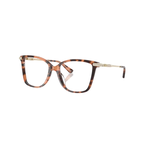 Óculos de Grau Michael Kors 0MK4208BU 3913 54 Acetato Marrom Mesclado