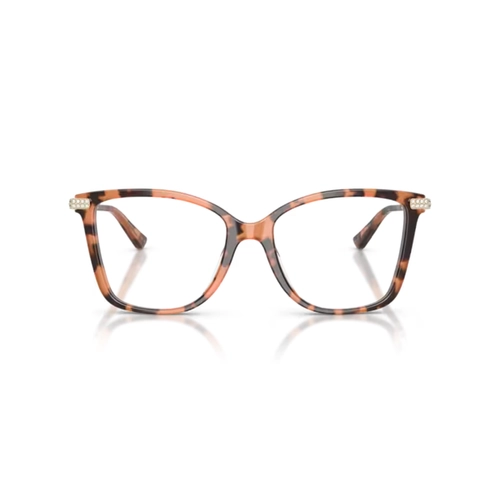 Óculos de Grau Michael Kors 0MK4208BU 3913 54 Acetato Marrom Mesclado
