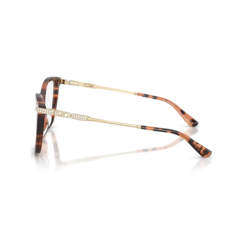 Óculos de Grau Michael Kors 0MK4208BU 3913 54 Acetato Marrom Mesclado