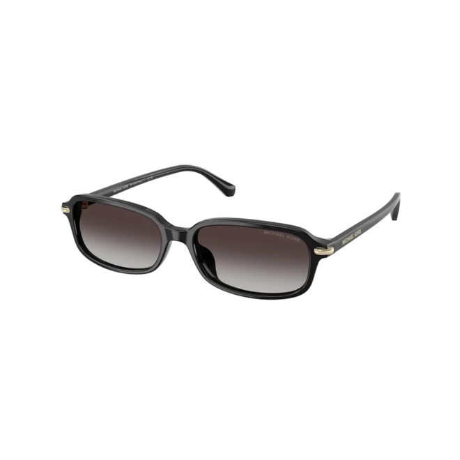 Óculos de Sol Michael Kors 0MK2288U 39148G56 Acetato Preto com lentes na cor Cinza Degradê 1