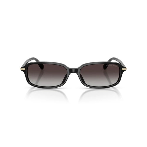 Óculos de Sol Michael Kors 0MK2288U 39148G56 Acetato Preto com lentes na cor Cinza Degradê