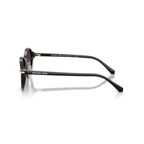 Óculos de Sol Michael Kors 0MK2289D 30058G55 Acetato Preto com lentes na cor Cinza Degradê