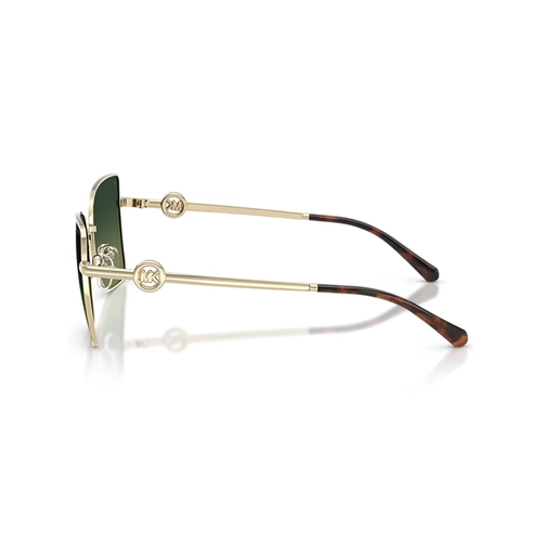 Óculos de Sol Michael Kors 0MK1186 10143M56 Metal Dourado com lentes na cor Verde Oliva Polarizado