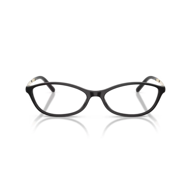 Óculos de Grau Miu Miu 0MU 05ZV 16K1O156 Acetato Preto 2