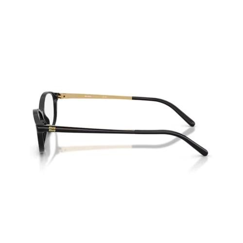 Óculos de Grau Miu Miu 0MU 05ZV 16K1O156 Acetato Preto