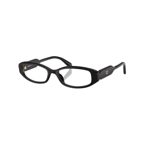 Óculos de Grau Miu Miu 0MU 06ZV 16K1O154 Acetato Preto