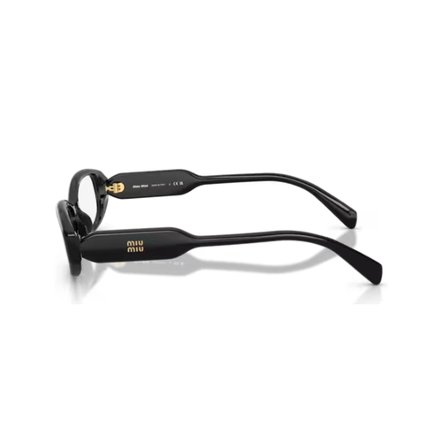Óculos de Grau Miu Miu 0MU 06ZV 16K1O154 Acetato Preto