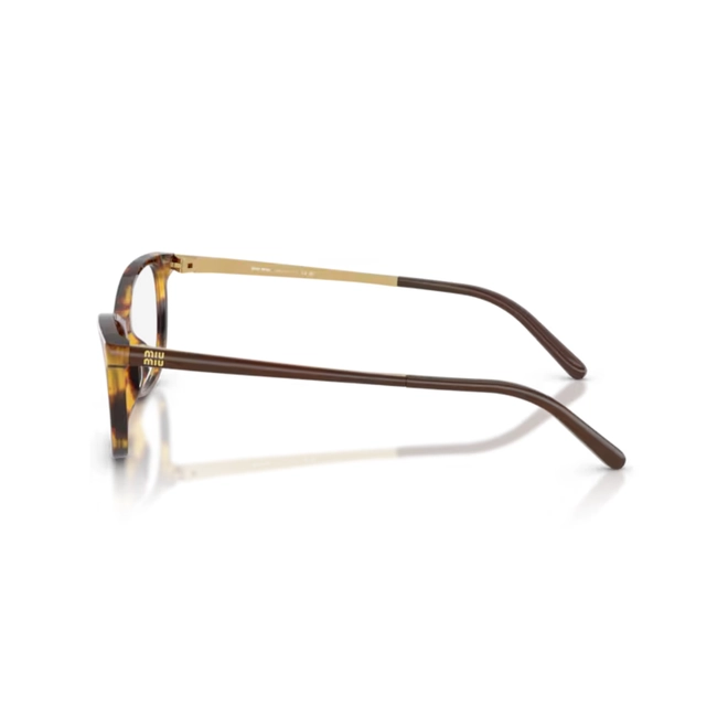 Óculos de Grau Miu Miu 0MU 09ZV 14L1O154 Acetato Marrom Mesclado 3