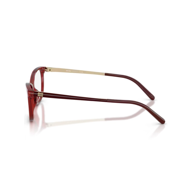 Óculos de Grau Miu Miu 0MU 09ZV 28Q1O154 Acetato Vinho 3