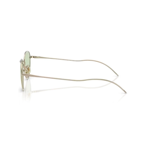 Óculos de Sol Oliver Peoples 0OV1383T 5035 47 Titânio Dourado com lentes Demonstrativas Verde