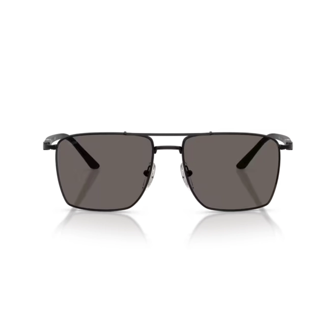 Óculos de Sol Persol 0PO1031S 1078B157 Aço Preto com lentes na cor Cinza 2