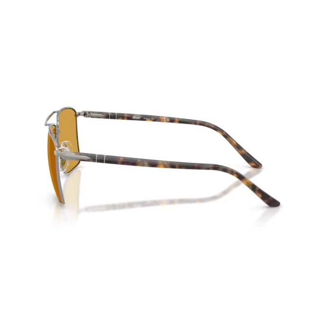 Óculos de Sol Persol 0PO1031S 513/5357 Aço Chumbo com lentes na cor Marrom 4