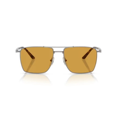 Óculos de Sol Persol 0PO1031S 513/5357 Aço Chumbo com lentes na cor Marrom