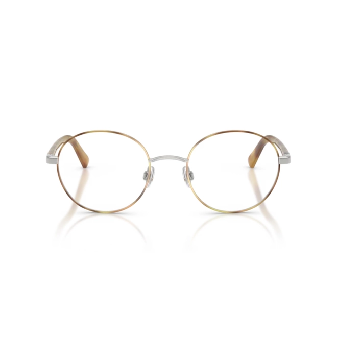 Óculos de Grau Polo Ralph Lauren 0PH1248 9205 50 Metal Prata e Marrom Mesclado 2