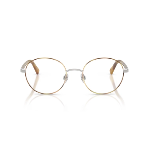 Óculos de Grau Polo Ralph Lauren 0PH1248 9205 50 Metal Prata e Marrom Mesclado