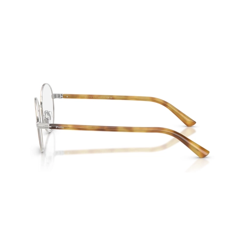 Óculos de Grau Polo Ralph Lauren 0PH1248 9205 50 Metal Prata e Marrom Mesclado