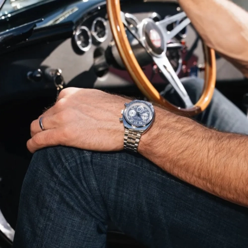 Relógio Bulova Racer Shelby Edição Limitada - 96K118 Prata